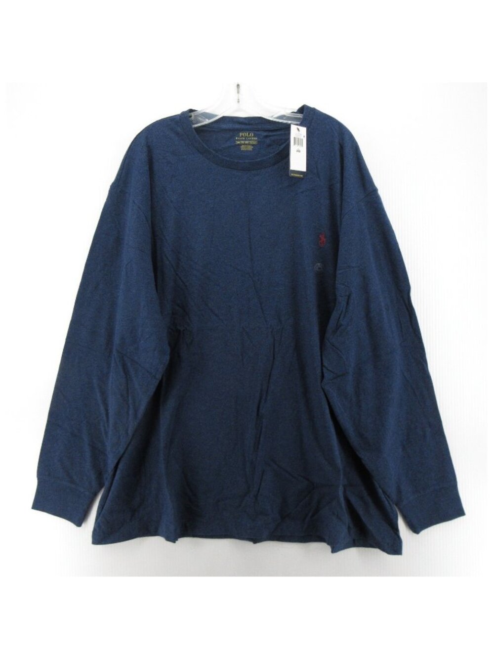 Polo Ralph Lauren Shirt 2XB Big Pullover Classic Heathered Crewneck